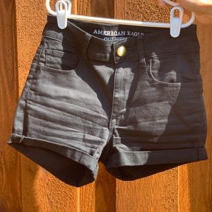 Black American Eagle shorts